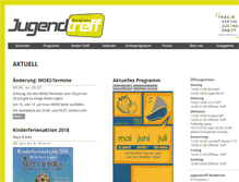 Tablet Screenshot of jugendtreff.de